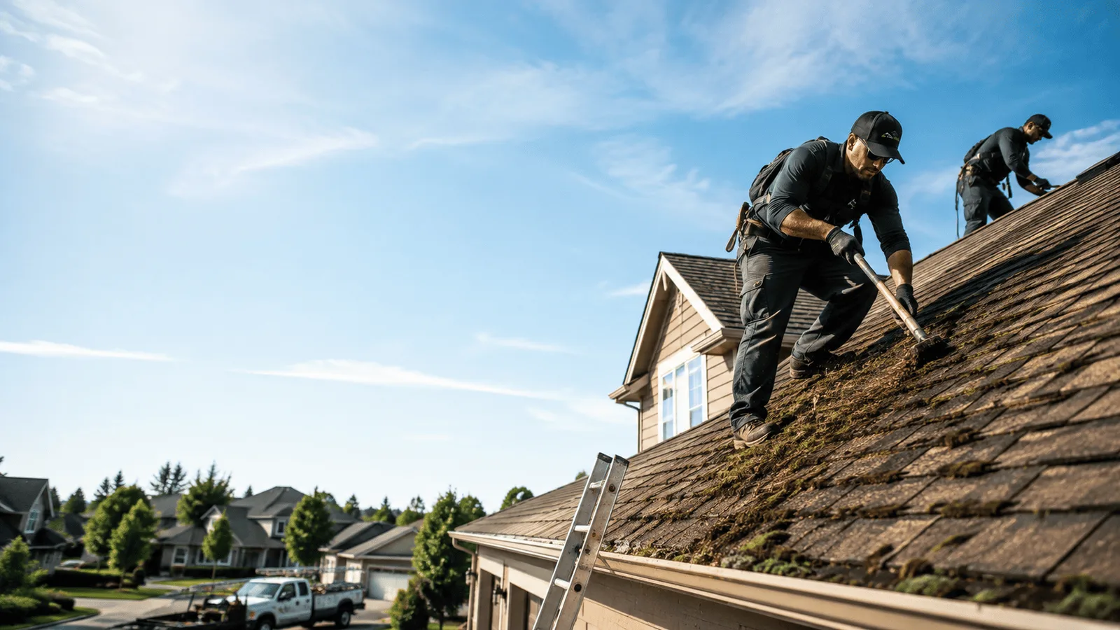Roof Moss Removal in Florham Park, NJ near me
